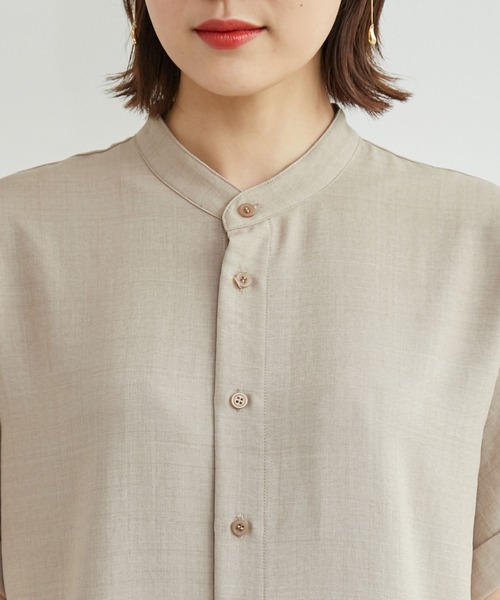 ROPE' PICNIC（ロペピクニック）の「【WEB限定】カジュアルジャンプスーツ（つなぎ/オールインワン・レディース・ブラック/ベージュ・38）」の5枚目の写真