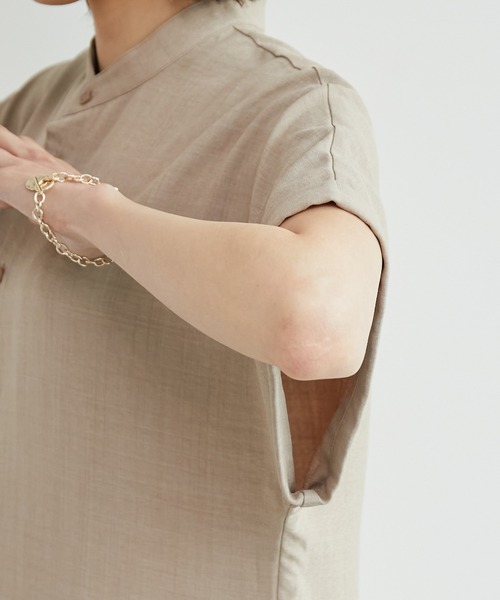 ROPE' PICNIC（ロペピクニック）の「【WEB限定】カジュアルジャンプスーツ（つなぎ/オールインワン・レディース・ブラック/ベージュ・38）」の15枚目の写真