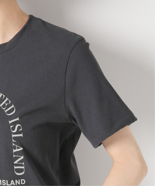 plage（プラージュ）の「PARADISE graphic Tシャツ（Tシャツ/カットソー・レディース・ホワイト/チャコールグレー/ベージュ系その他・FREE）」の15枚目の写真