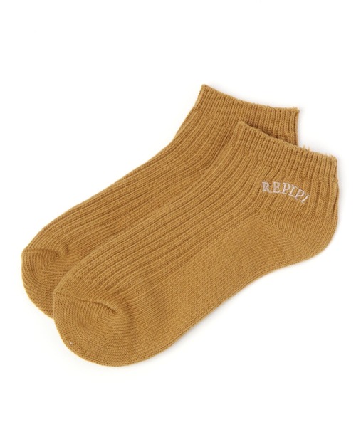 repipi armario（レピピ アルマリオ）の「アーチロゴショートソックス（ソックス/靴下・キッズ・ブラック系その他/ホワイト/グレー/ピンク系その他/ベージュ/パープル系その他/イエロー系その他/グリーン系その他/グリーン/ブルー/ホワイト系その他/ホワイト系その他2/パープル/ライム・FREE）」の13枚目の写真