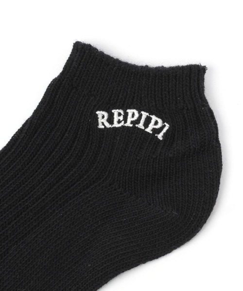 repipi armario（レピピ アルマリオ）の「アーチロゴショートソックス（ソックス/靴下・キッズ・ブラック系その他/ホワイト/グレー/ピンク系その他/ベージュ/パープル系その他/イエロー系その他/グリーン系その他/グリーン/ブルー/ホワイト系その他/ホワイト系その他2/パープル/ライム・FREE）」の19枚目の写真