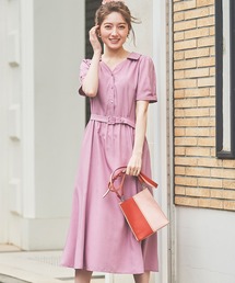 LAISSE PASSE Backラッフル2wayドレス （ラベンダー） LAISSE PASSE（レッセパッセ）の「Backラッフル2Wayドレス
