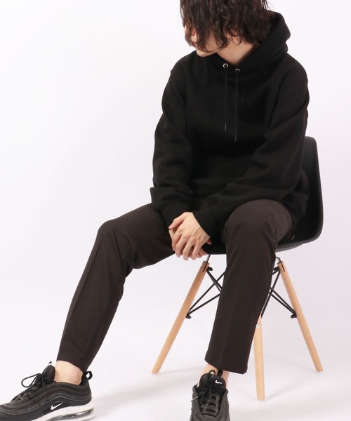 ROOT THREE(ルートスリー)の「ROOT THREE 通気性 ストレッチ ポリエステル メッシュ イージー トラウザー スラックス(スラックス・メンズ・ネイビー/ブラック・LL/L/M)」の6枚目の写真