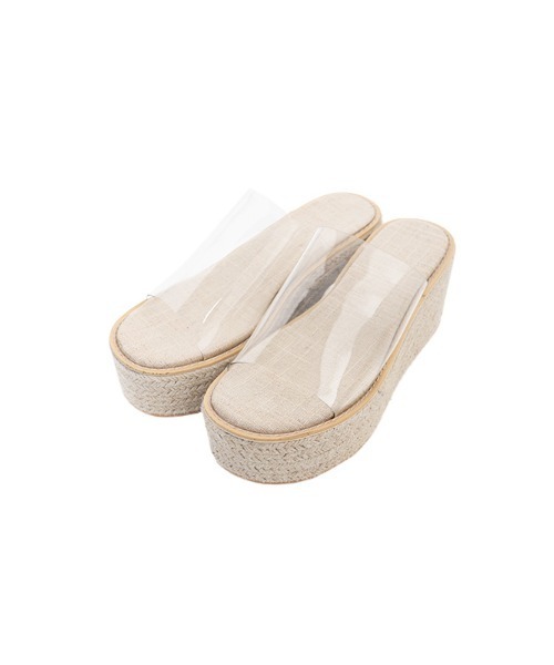 ACYM(アシーム)の「Jute sole wedge サンダル(サンダル・レディース・ブラック/クリア/キャメル・SMALL/MEDIUM/LARGE)」の9枚目の写真