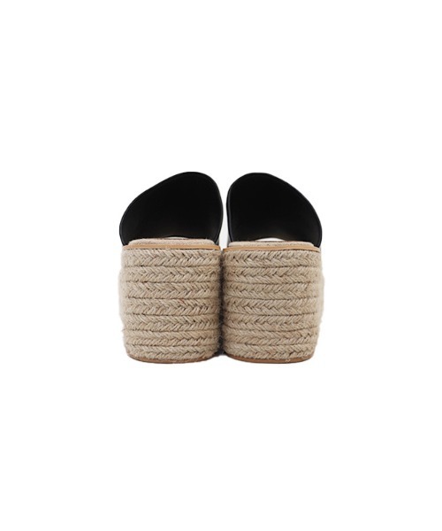 ACYM(アシーム)の「Jute sole wedge サンダル(サンダル・レディース・ブラック/クリア/キャメル・SMALL/MEDIUM/LARGE)」の5枚目の写真