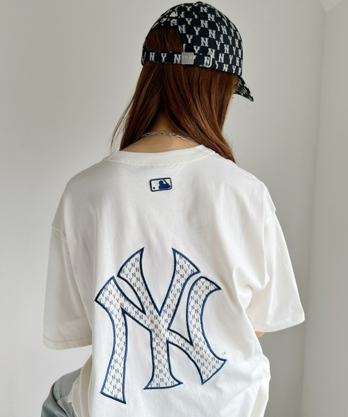 MLB Korea（エムエルビーコリア）の「MLB Korea(エムエルビーコリア)/モノグラム クラシック ベースボール キャップ（キャップ・レディース・ブラック/ベージュ/ブルー・FREE）」の20枚目の写真