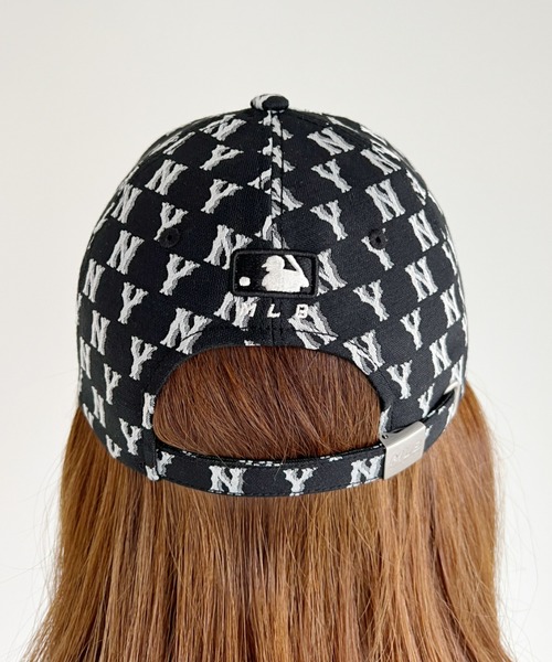 MLB Korea（エムエルビーコリア）の「MLB Korea(エムエルビーコリア)/モノグラム クラシック ベースボール キャップ（キャップ・レディース・ブラック/ベージュ/ブルー・FREE）」の17枚目の写真