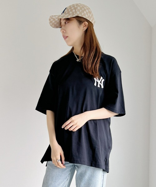 MLB Korea（エムエルビーコリア）の「MLB Korea(エムエルビーコリア)/モノグラム クラシック ベースボール キャップ（キャップ・レディース・ブラック/ベージュ/ブルー・FREE）」の18枚目の写真