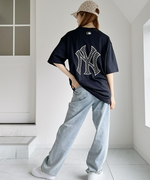 MLB Korea（エムエルビーコリア）の「MLB Korea(エムエルビーコリア)/モノグラム クラシック ベースボール キャップ（キャップ・レディース・ブラック/ベージュ/ブルー・FREE）」の21枚目の写真