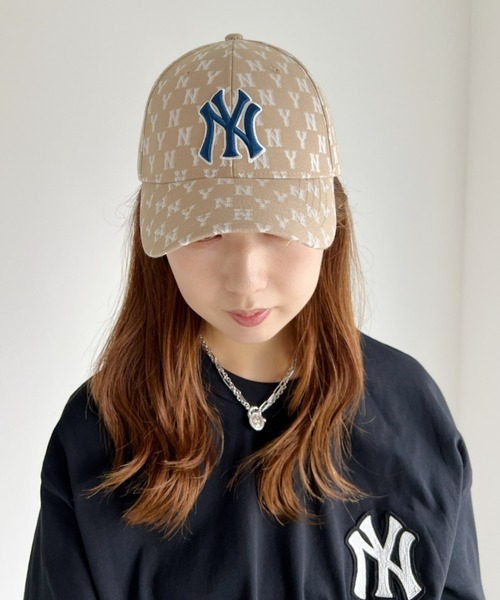 极美品 クラシック モノグラム レディース ベースボールキャップ MLB Korea（エムエルビーコリア）の「MLB Korea(エムエルビーコリア