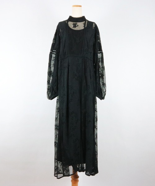 ミックスレースドレス ワンピース ワンピース Aula Aila Aula Aila アウラアイラ のファッション