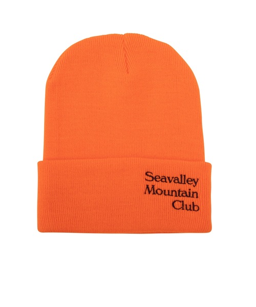 SEA(シー)の「Seavalley Mountain Club ワッチキャップ (UNISEX)(ニットキャップ/ビーニー・レディース・ホワイト/ネイビー/ピンク/イエロー/オレンジ/コバルトブルー・ONE SIZE)」の7枚目の写真