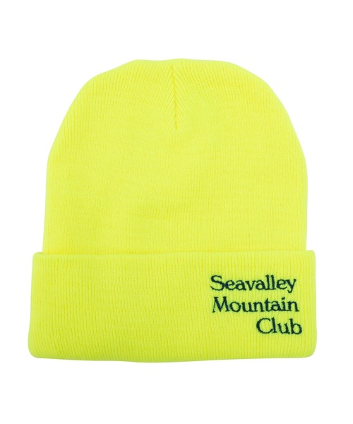 SEA(シー)の「Seavalley Mountain Club ワッチキャップ (UNISEX)(ニットキャップ/ビーニー・レディース・ホワイト/ネイビー/ピンク/イエロー/オレンジ/コバルトブルー・ONE SIZE)」の11枚目の写真
