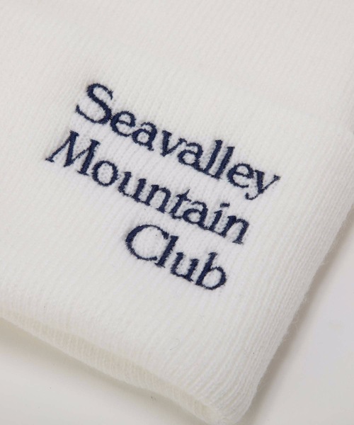 SEA(シー)の「Seavalley Mountain Club ワッチキャップ (UNISEX)(ニットキャップ/ビーニー・レディース・ホワイト/ネイビー/ピンク/イエロー/オレンジ/コバルトブルー・ONE SIZE)」の12枚目の写真