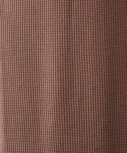 CHIC STYLE(シックスタイル)の「<大きいサイズ>綿100%ワッフルストレートシルエットマキシスカート シックスタイル(スカート・レディース・モカ/カーキ/ブラック・L/LL/3L/4L/5L)」の22枚目の写真