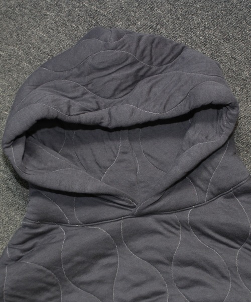 bal（バル）の「【2022秋冬】QUILTING HOODED SWEAT SHIRT（パーカー・メンズ・チャコール/ブラック/ホワイト・MEDIUM/LARGE/X-LARGE）」の11枚目の写真