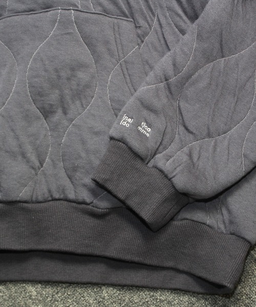 bal（バル）の「【2022秋冬】QUILTING HOODED SWEAT SHIRT（パーカー・メンズ・チャコール/ブラック/ホワイト・MEDIUM/LARGE/X-LARGE）」の17枚目の写真