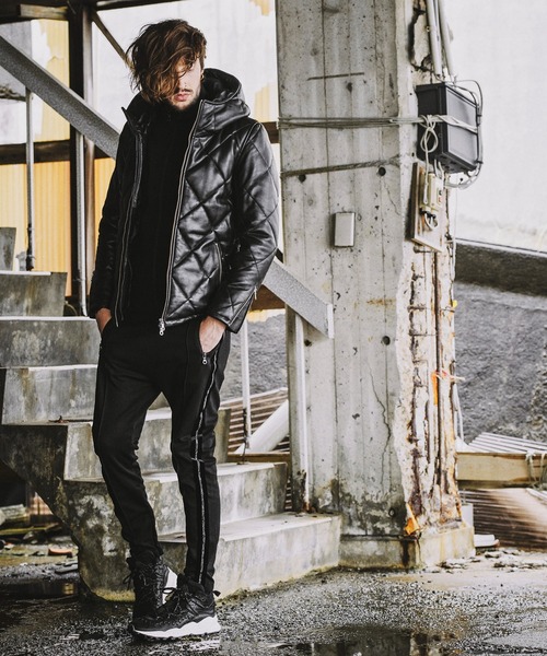 NO ID.（ノーアイディ）の「【NO ID.】Velour Side Line Track Jersey Pants / ベロア サイド ライン トラック ジャージ パンツ（その他パンツ・メンズ・グレー/ブラック/ネイビー・3/1/2）」の21枚目の写真