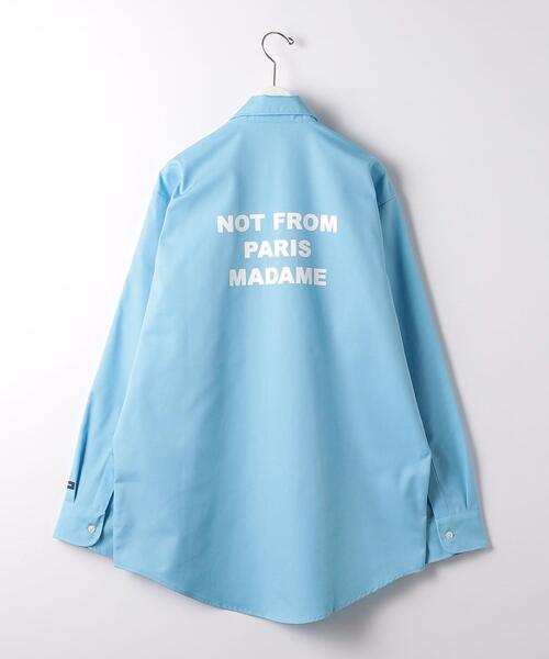 Drole De Monsieur(ドロール ド ムッシュ)の「<DROLE DE MONSIEUR> NFPM SHIRT/シャツ(シャツ/ブラウス・メンズ・ライトブルー・S/M)」の2枚目の写真