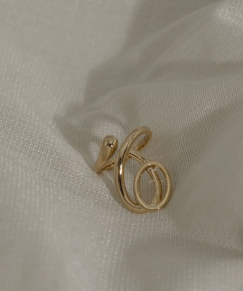 SMELLY（スメリー）の「キゴウメタルリング（リング・レディース・ゴールド・-）」の4枚目の写真