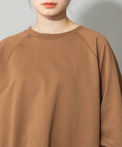 Munich(ミューニック)の「ハイデンシティージャージバックジッププルオーバー(Tシャツ/カットソー・レディース・ブラック/ブラウン/ブラック系その他/オレンジ系その他・FREE)」の22枚目の写真