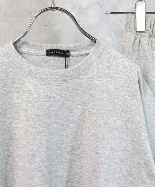 THE CASUAL(カジュアル)の「無地半袖Tシャツ ショートパンツ セットアップ キッズ(Tシャツ/カットソー・キッズ・ブラック/ベージュ/ネイビー/オレンジ/杢グレー/チャコール/モカ/ブルー・110cm/100cm/120cm/130cm/140cm/150cm/160cm)」の18枚目の写真