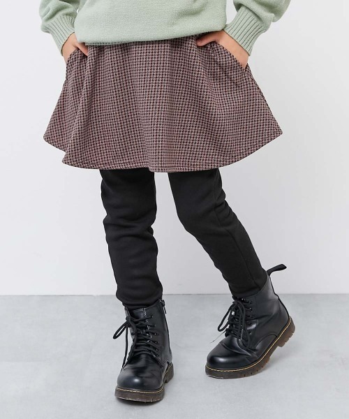 devirock（デビロック）の「RICH WARM 裏シャギー 両側ポケット付き 10分丈 プリント スカッツ（スカート・キッズ・ブラック系その他/グレー系その他/ブラック/グレー系その他2/ブルー系その他/ネイビー/ライトグレー/その他8/その他10/その他9/その他12/その他11/ブルー系その他2/ブラウン系その他/ブラック系その他2/ブラック系その他3/ベージュ系その他・80ｃｍ/90cm/100cm/110cm/120cm/130cm/140cm/150cm/160cm）」の8枚目の写真