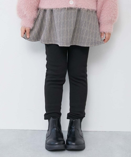 devirock（デビロック）の「RICH WARM 裏シャギー 両側ポケット付き 10分丈 プリント スカッツ（スカート・キッズ・ブラック系その他/グレー系その他/ブラック/グレー系その他2/ブルー系その他/ネイビー/ライトグレー/その他8/その他10/その他9/その他12/その他11/ブルー系その他2/ブラウン系その他/ブラック系その他2/ブラック系その他3/ベージュ系その他・80ｃｍ/90cm/100cm/110cm/120cm/130cm/140cm/150cm/160cm）」の12枚目の写真