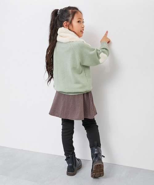 devirock（デビロック）の「RICH WARM 裏シャギー 両側ポケット付き 10分丈 プリント スカッツ（スカート・キッズ・ブラック系その他/グレー系その他/ブラック/グレー系その他2/ブルー系その他/ネイビー/ライトグレー/その他8/その他10/その他9/その他12/その他11/ブルー系その他2/ブラウン系その他/ブラック系その他2/ブラック系その他3/ベージュ系その他・80ｃｍ/90cm/100cm/110cm/120cm/130cm/140cm/150cm/160cm）」の20枚目の写真