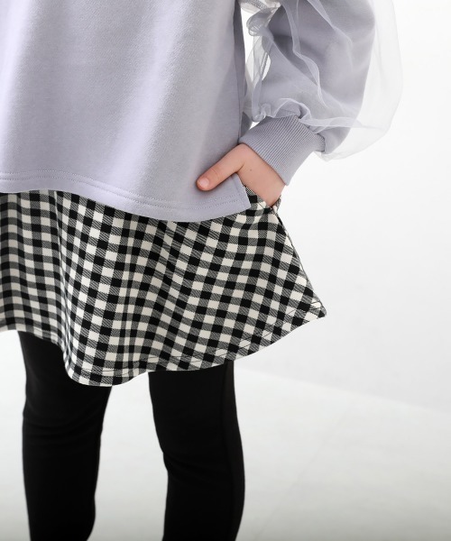 devirock（デビロック）の「RICH WARM 裏シャギー 両側ポケット付き 10分丈 プリント スカッツ（スカート・キッズ・ブラック系その他/グレー系その他/ブラック/グレー系その他2/ブルー系その他/ネイビー/ライトグレー/その他8/その他10/その他9/その他12/その他11/ブルー系その他2/ブラウン系その他/ブラック系その他2/ブラック系その他3/ベージュ系その他・80ｃｍ/90cm/100cm/110cm/120cm/130cm/140cm/150cm/160cm）」の21枚目の写真