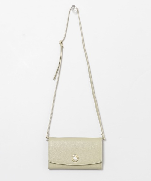 HASHIBAMI（ハシバミ）の「『別注』Hashibami×URBAN RESEARCH　ショルダー天然石ポシェット（ショルダーバッグ・レディース・ラベンダー/ブラック系その他/ベージュ系その他・-）」の11枚目の写真