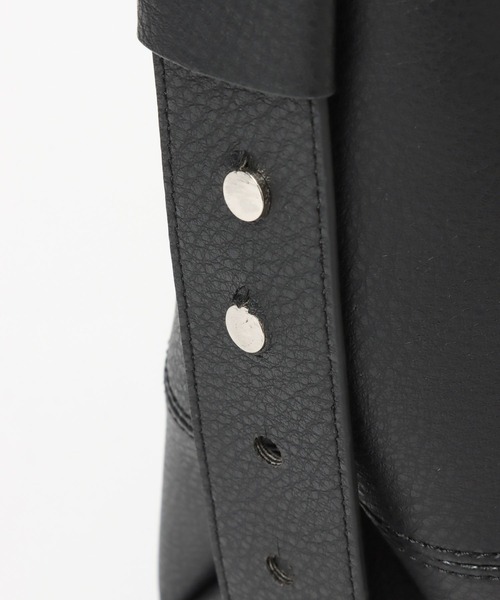 PAGEBOY（ページボーイ）の「スクエアソフトBAG（ショルダーバッグ・レディース・ブラック/オフホワイト・FREE）」の11枚目の写真