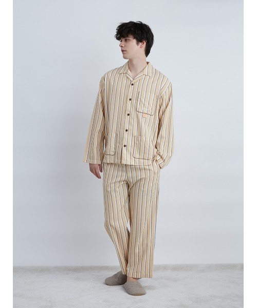 パジャマストライプジャケット ブロード ストライプ パジャマ Traditional Fit | Brooks Brothers