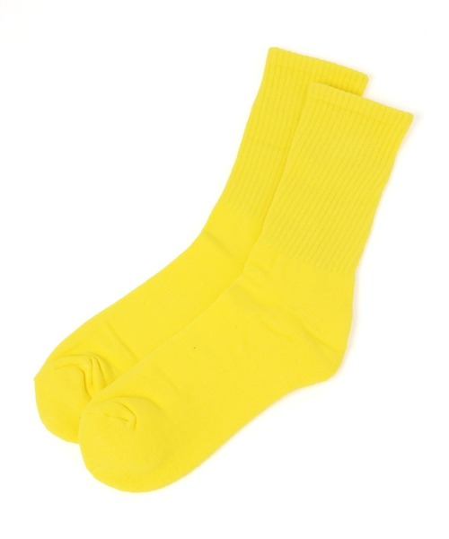 ANGEL SOCKS(エンジェルソックス)の「ANGEL SOCKS/1224カラフルソックス 2296804(ソックス/靴下・レディース・ホワイト/ブラック/ピンク/オレンジ/イエロー/グリーン/ライトブルー/パープル・FREE)」の6枚目の写真