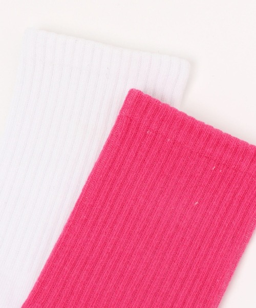 ANGEL SOCKS(エンジェルソックス)の「ANGEL SOCKS/1224カラフルソックス 2296804(ソックス/靴下・レディース・ホワイト/ブラック/ピンク/オレンジ/イエロー/グリーン/ライトブルー/パープル・FREE)」の9枚目の写真
