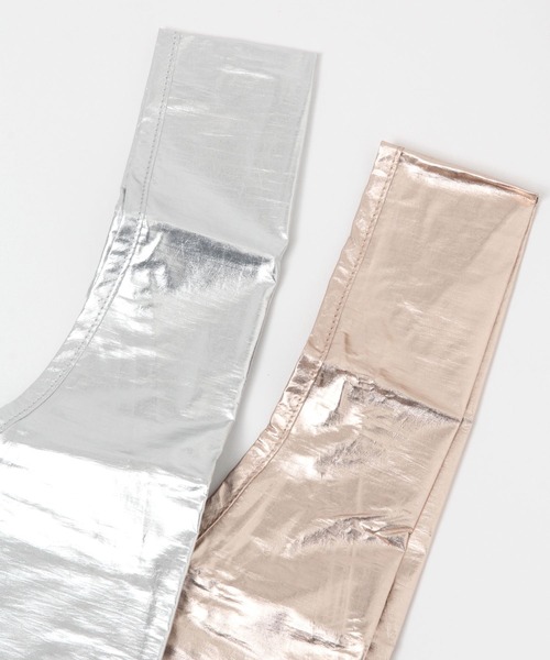 BAYFLOW(ベイフロー)の「【BAGGU(バグゥ)】メタリック STANDARD 22(エコバッグ/サブバッグ・レディース・シルバーグレー/ベビーピンク/ブラック/イエロー・0)」の12枚目の写真