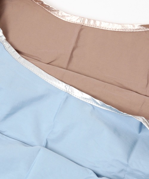 BAYFLOW(ベイフロー)の「【BAGGU(バグゥ)】メタリック STANDARD 22(エコバッグ/サブバッグ・レディース・シルバーグレー/ベビーピンク/ブラック/イエロー・0)」の13枚目の写真