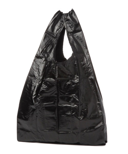 BAYFLOW(ベイフロー)の「【BAGGU(バグゥ)】メタリック STANDARD 22(エコバッグ/サブバッグ・レディース・シルバーグレー/ベビーピンク/ブラック/イエロー・0)」の21枚目の写真