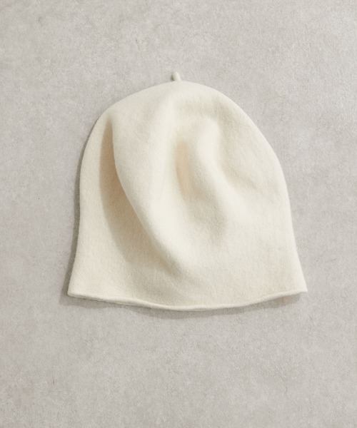 Kopka ACCESSORIES(コプカアクセサリーズ)の「KOPKA/ベレー帽(ハンチング/ベレー帽・レディース・グレー/オフホワイト/ブラック・FREE)」の18枚目の写真