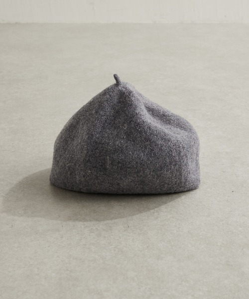 Kopka ACCESSORIES(コプカアクセサリーズ)の「KOPKA/ベレー帽(ハンチング/ベレー帽・レディース・グレー/オフホワイト/ブラック・FREE)」の22枚目の写真