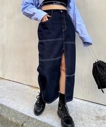 リメイクライクローライズスカート