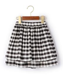green label relaxing | 【KIDS】 ギンガムチェックスカート◆(スカート)