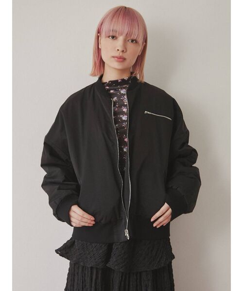 merry jenny（メリージェニー）の「floral ベロアTOPS（Tシャツ/カットソー・レディース・チャコールグレー/オフホワイト・FREE）」の22枚目の写真