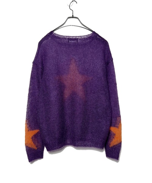 MYne（マイン）の「MYne マイン / Star Mohair Knit PO スターモヘア