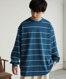 リラックスルーズベーシックボーダー L/S Tシャツ 2022AW