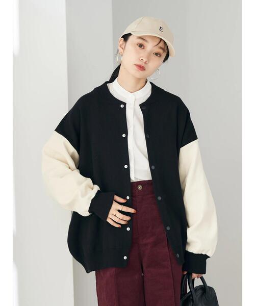 earth music&ecology（アースミュージックアンドエコロジー）の「ニットスタジャン（スタジャン・レディース・ブラック/ブルー・FREE）」の12枚目の写真