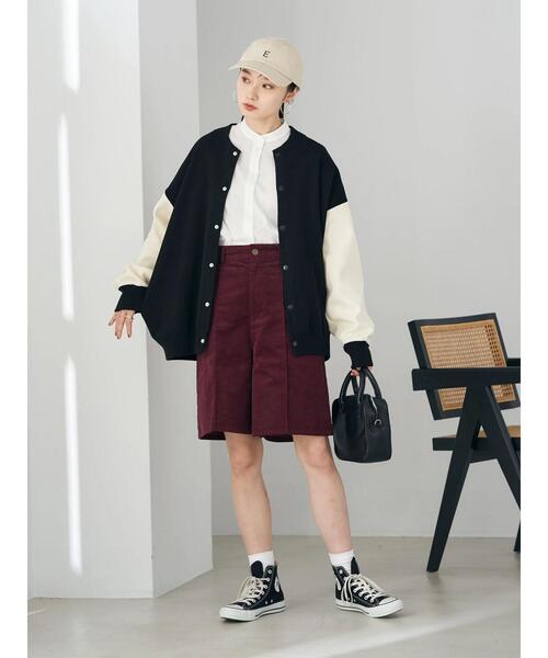 earth music&ecology（アースミュージックアンドエコロジー）の「ニットスタジャン（スタジャン・レディース・ブラック/ブルー・FREE）」の5枚目の写真