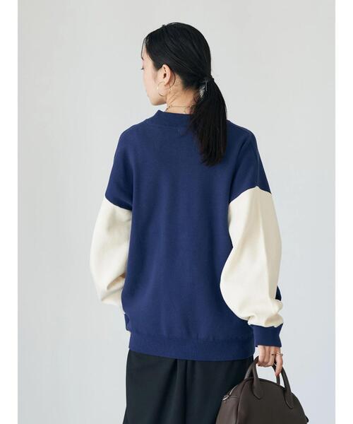 earth music&ecology（アースミュージックアンドエコロジー）の「ニットスタジャン（スタジャン・レディース・ブラック/ブルー・FREE）」の22枚目の写真