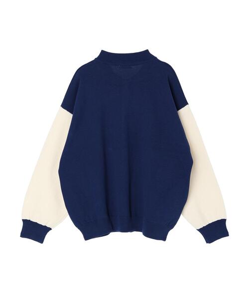 earth music&ecology（アースミュージックアンドエコロジー）の「ニットスタジャン（スタジャン・レディース・ブラック/ブルー・FREE）」の3枚目の写真