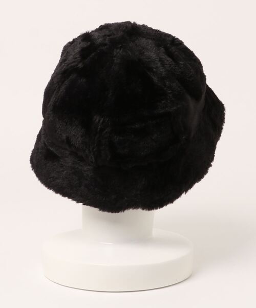 adidas(アディダス)の「アディダス バケットハット ファーボア ONSPOTZ別注(ハット・メンズ・ブラック×ブラック・L/XL)」の4枚目の写真